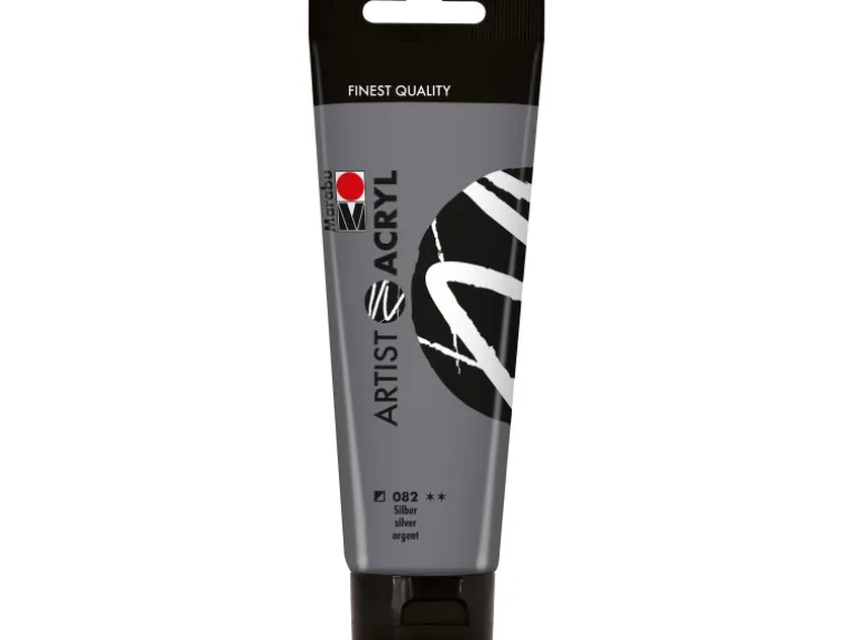 Marabu Artist Acryl 120 ml Silber