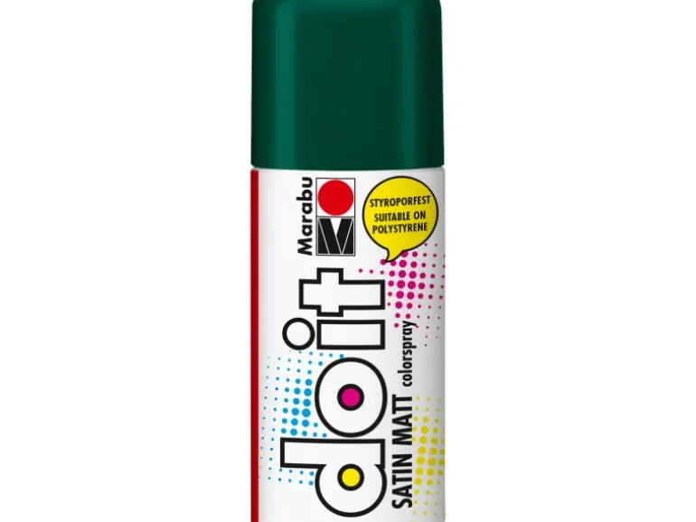 Marabu Colorspray Do It Satin Matt 150 ml Dunkelgrün
