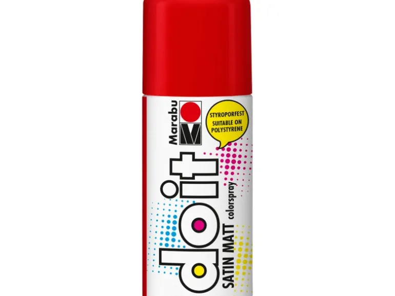 Marabu Colorspray Do It Satin Matt 150 ml Kirschrot