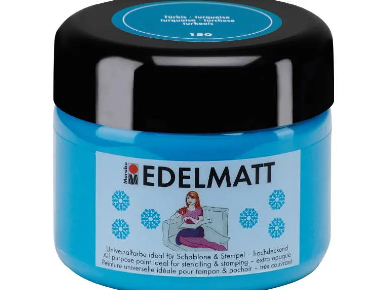 Marabu Edelmatt deckend 225 ml Türkis