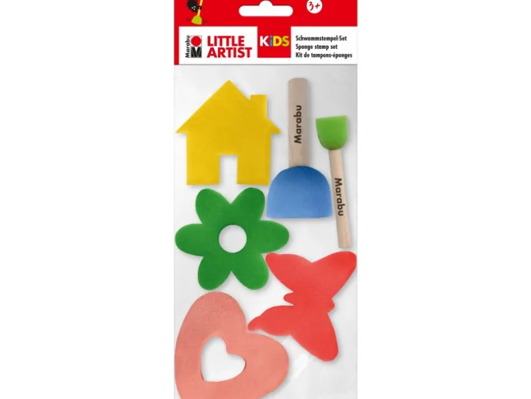 Marabu KiDS Schwammstempel-Set
