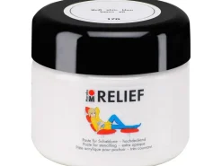 Marabu Relief Paste hochdeckend 225 ml Weiß