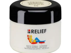 Marabu Relief Paste hochdeckend 225 ml Nachtleucht-Gelb