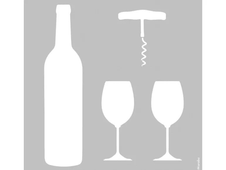 Marabu Schablone 33 x 33 cm Wine