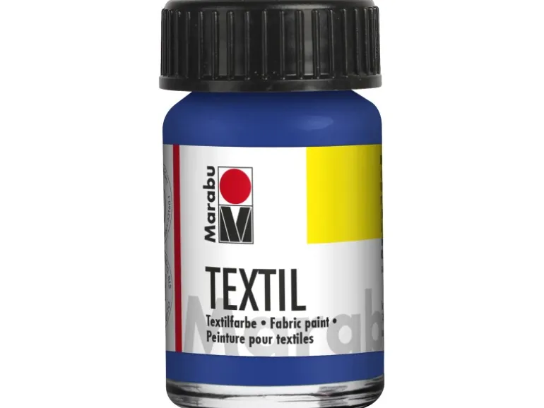Marabu Textil-Farbe Dunkelblau 15 ml