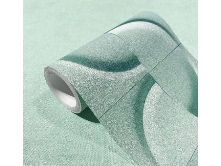 Marburg Bordüre 5 m x 0,18 cm Grafisch Modern Grün FSC®