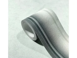 Marburg Bordüre 5 m x 0,09 cm Streifen Modern Grau FSC®