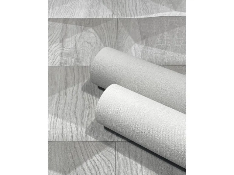 Marburg Vliestapete GZSZ Textiloptik Uni 10,05 m x 0,53 m Grau FSC®