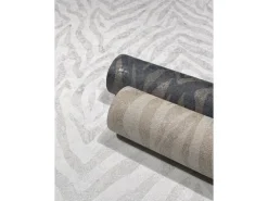 Marburg Vliestapete GZSZ Zebra-Look Streifen 10,05 m x 0,53 m Weiß FSC®