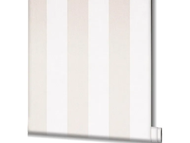 Marburg Vliestapete Hailey Nov Streifen Weiß-Beige FSC®