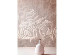 Marburg Vliestapete in Leicht Glänzender Betonoptik Beige-Weiß Uni FSC®