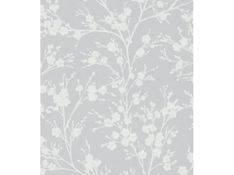 Marburg Vliestapete Ivy Nov Floral Grau-Weiß FSC®