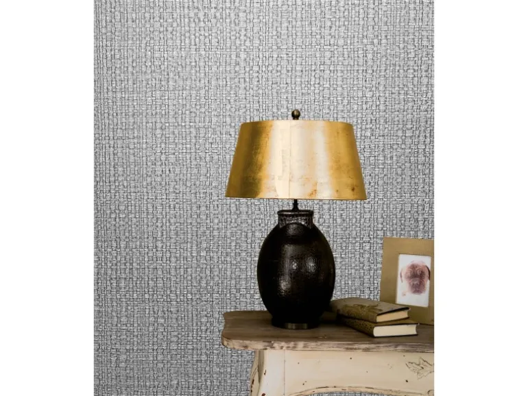 Marburg Vliestapete Vintage Deluxe Struktur Flechtmuster Grau-Silber FSC®