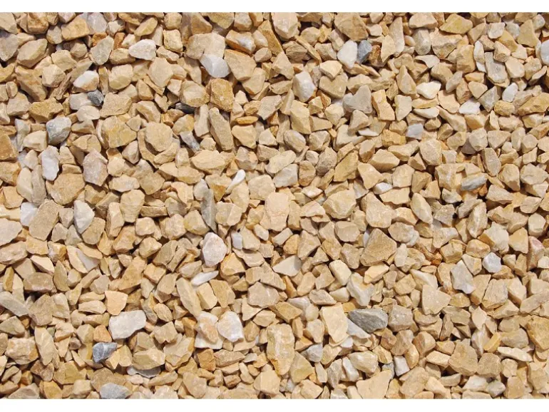Marmorsplitt Gold-Ocker 8 - 12 mm 1000 kg Big-Bag