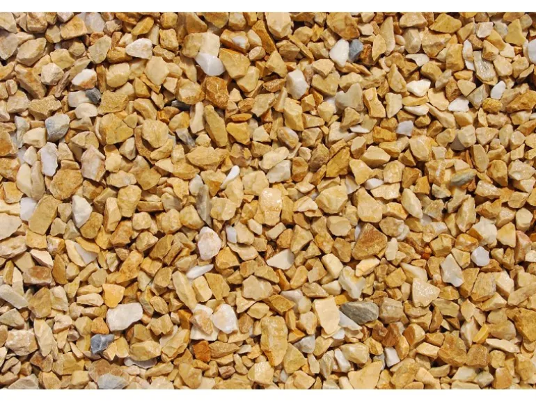 Marmorsplitt Gold-Ocker 8 - 12 mm 1000 kg Big-Bag