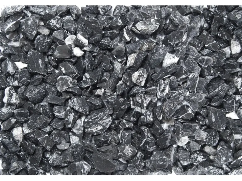 Marmorsplitt Schwarz-Weiß 16 - 25 mm 1000 kg Big-Bag