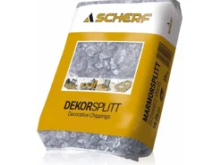 Marmorsplitt Schwarz-Weiß 16 - 25 mm 25 kg PE-Sack
