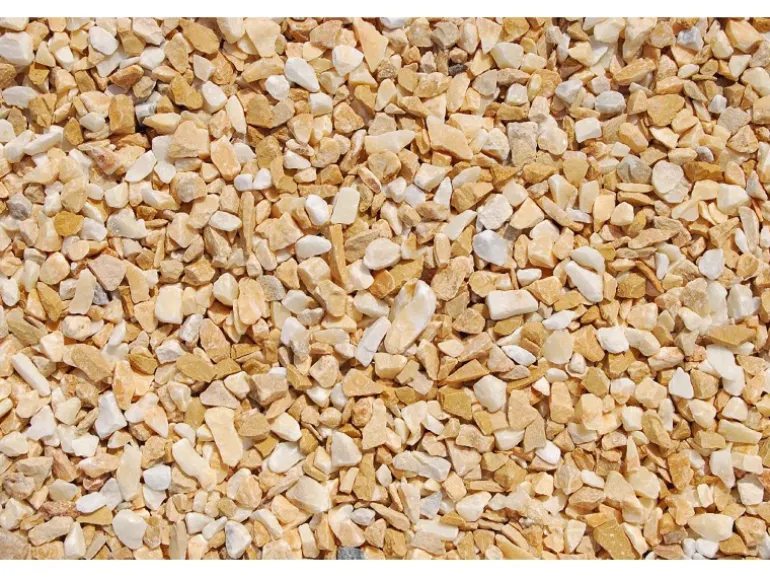 Marmorsplitt Siena-Gelb 9 - 12 mm 1000 kg Big-Bag