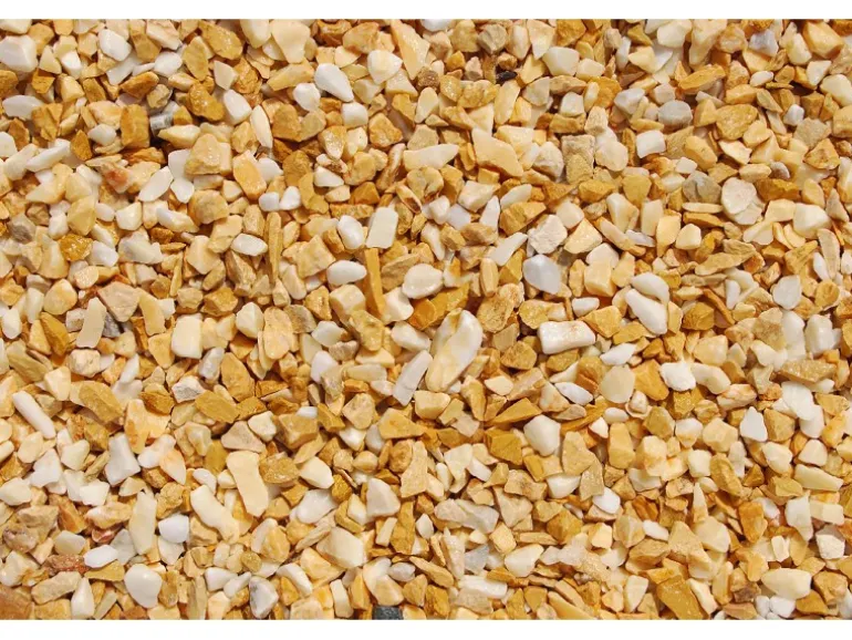 Marmorsplitt Siena-Gelb 9 - 12 mm 1000 kg Big-Bag