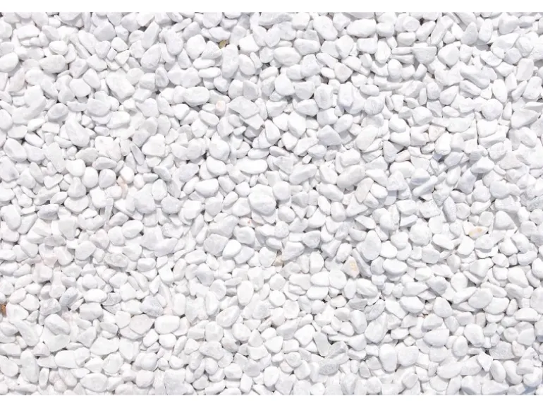 Marmorzierkiesel Carrara Weiß 5 - 12 mm 1000 kg Big-Bag