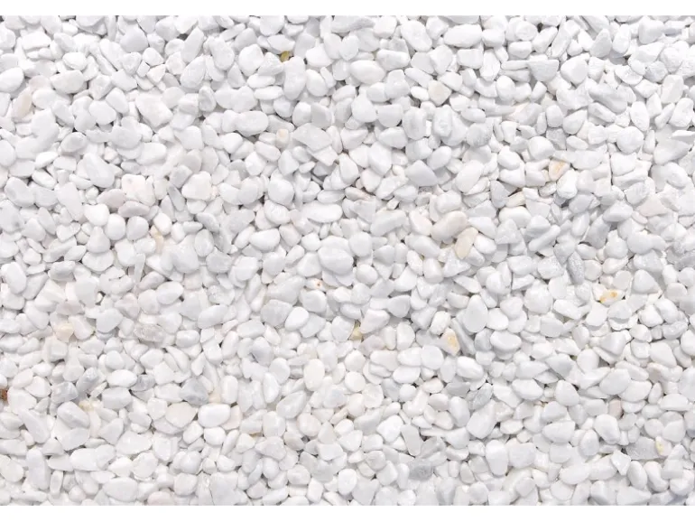 Marmorzierkiesel Carrara Weiß 5 - 12 mm 1000 kg Big-Bag