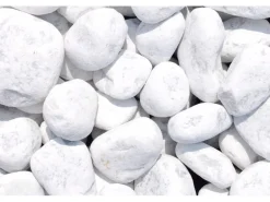 Marmorzierkiesel Carrara Weiß 60 - 100 mm 1000 kg Big-Bag
