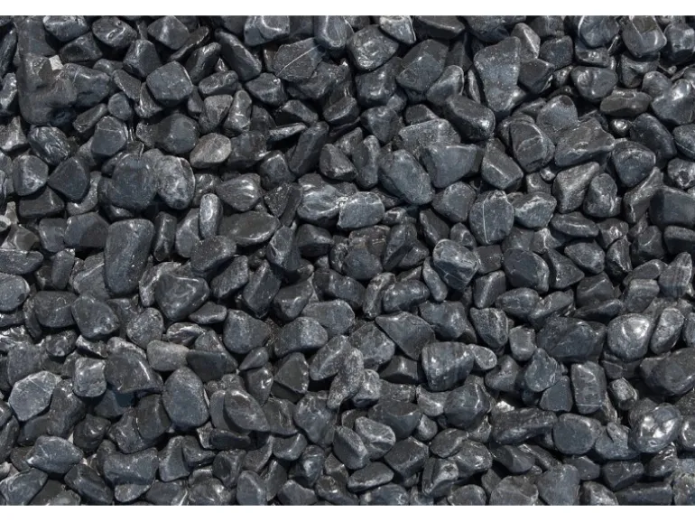 Marmorzierkiesel Ebano-Schwarz 15 - 25 mm 1000 kg Big-Bag