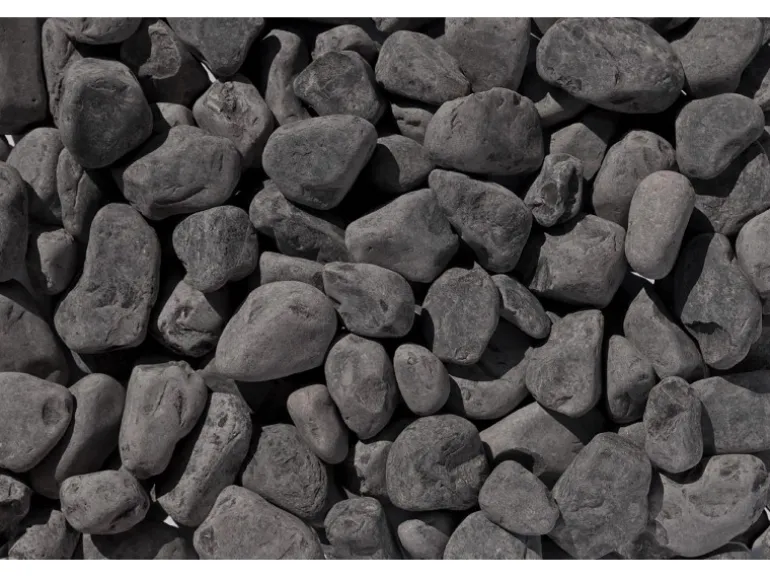 Marmorzierkiesel Ebano-Schwarz 25 - 40 mm 1000 kg Big-Bag