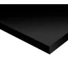 Möbelbauplatte 260 cm x 20 cm x 1,9 cm Schwarz