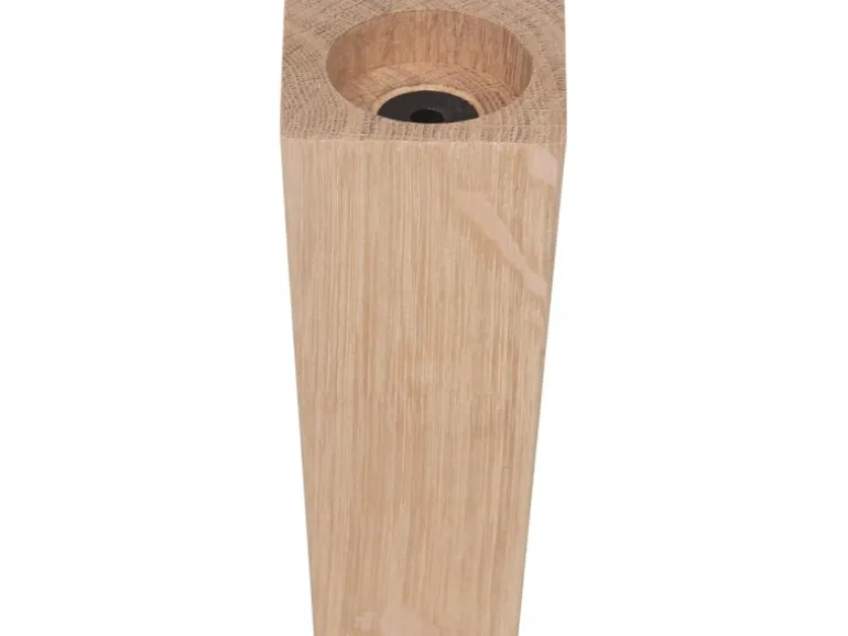 Möbelfuß Quadratisch Eiche 55 / 40 mm x 130 mm