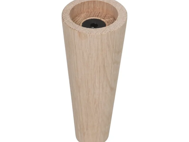 Möbelfuß Rund Eiche Ø 55 / 30 mm x 130 mm