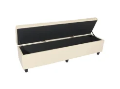 MCW Aufbewahrungs-Truhe Arezzo XXL Creme