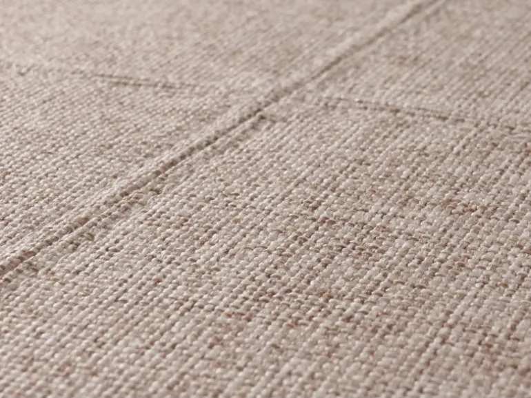 MCW Aufbewahrungs-Truhe Kriens Stoff/Textil 45x114x45cm Beige
