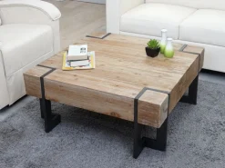 MCW Couchtisch A15 Naturfarben 90x90cm