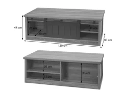 MCW Couchtisch K75 Naturfarben