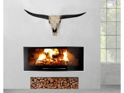 MCW Deko Schädel 132cm A14 Stier Naturfarben