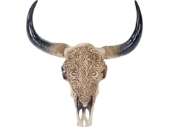 MCW Deko Schädel Longhorn