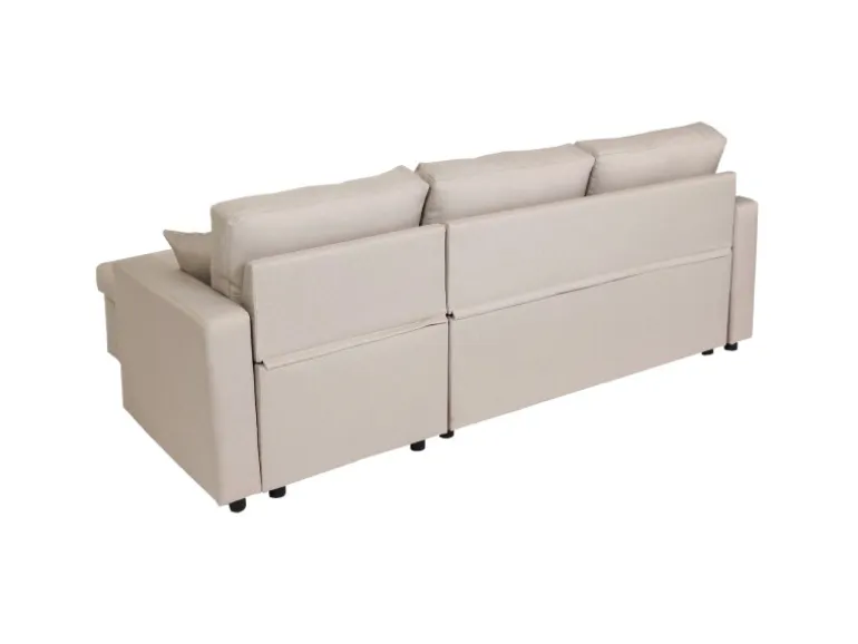 MCW Ecksofa mit Bettkasten L17 Beige