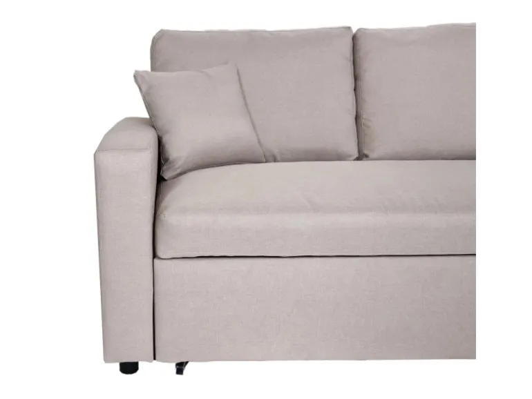 MCW Ecksofa mit Bettkasten L17 Beige