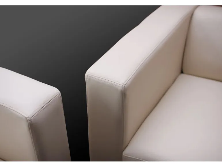 MCW 2er Sofa Lille Kunstleder Hellgrün