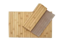 MCW 2er-Set Armlehnen-Ablage E72 Sofa-Butler Flexablage Bambus Flexibel 45x30cm