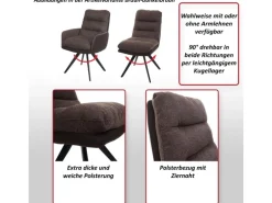 MCW Esszimmerstuhl G66 Hellgrau-Grau