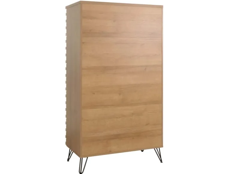 MCW Kommode M49 5 Schubladen Natur