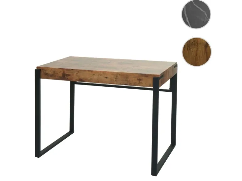MCW Konsolentisch L53 Dunkle Wildeiche 80x100x54cm