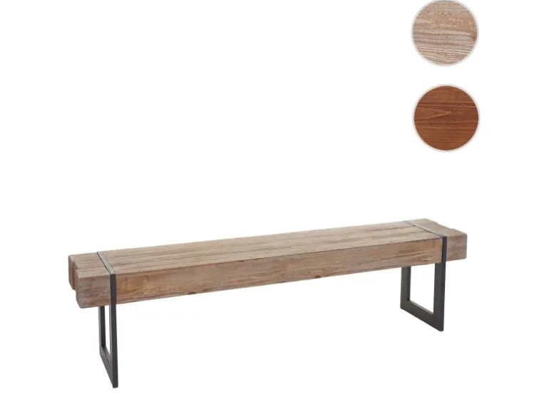 MCW Möbel/Bänke/Sitzbänke Naturfarben 180cm