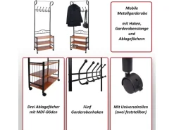 MCW Metall-Garderobe Victoria
