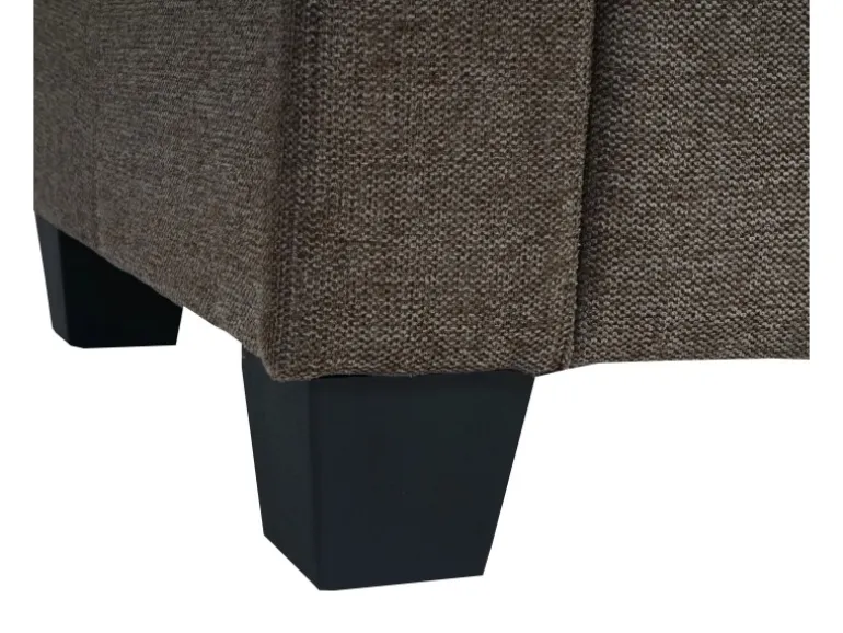 MCW Modular 3-Sitzer Sofa Couch Moncalieri Braun ohne Armlehnen