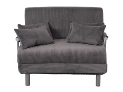 MCW Schlafsessel K29 Stoff Cord 330g/m² Dunkelgrau
