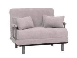 MCW Schlafsessel K29 Stoff Boucle 500g/m² Grau