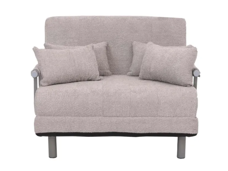 MCW Schlafsessel K29 Stoff Boucle 500g/m² Grau